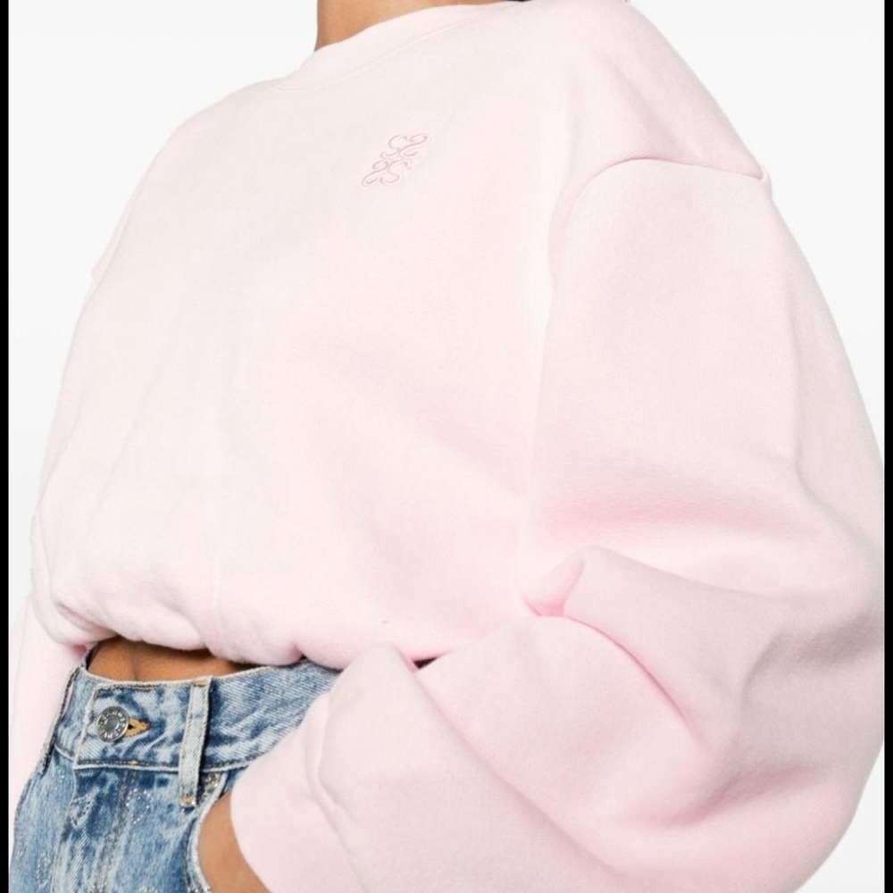 Sandro Cropped Sweatshirt - Picture 2 of 2